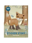 Little Dutch matrica szett - Forest Friends