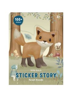 Little Dutch matrica szett - Forest Friends