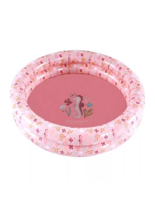 LITTLE DUTCH FELFÚJHATÓ MEDENCE OCEAN DREAMS PINK 80 CM