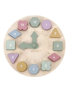 LITTLE DUTCH ÓRA PUZZLE - RÓZSASZíN
