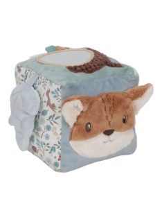   Little Dutch készségfejlesztő plüss kocka - Forest Friends